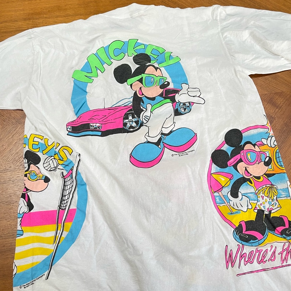 Vintage Mickey Mouse disney Florida tee XL - Picture 7 of 10